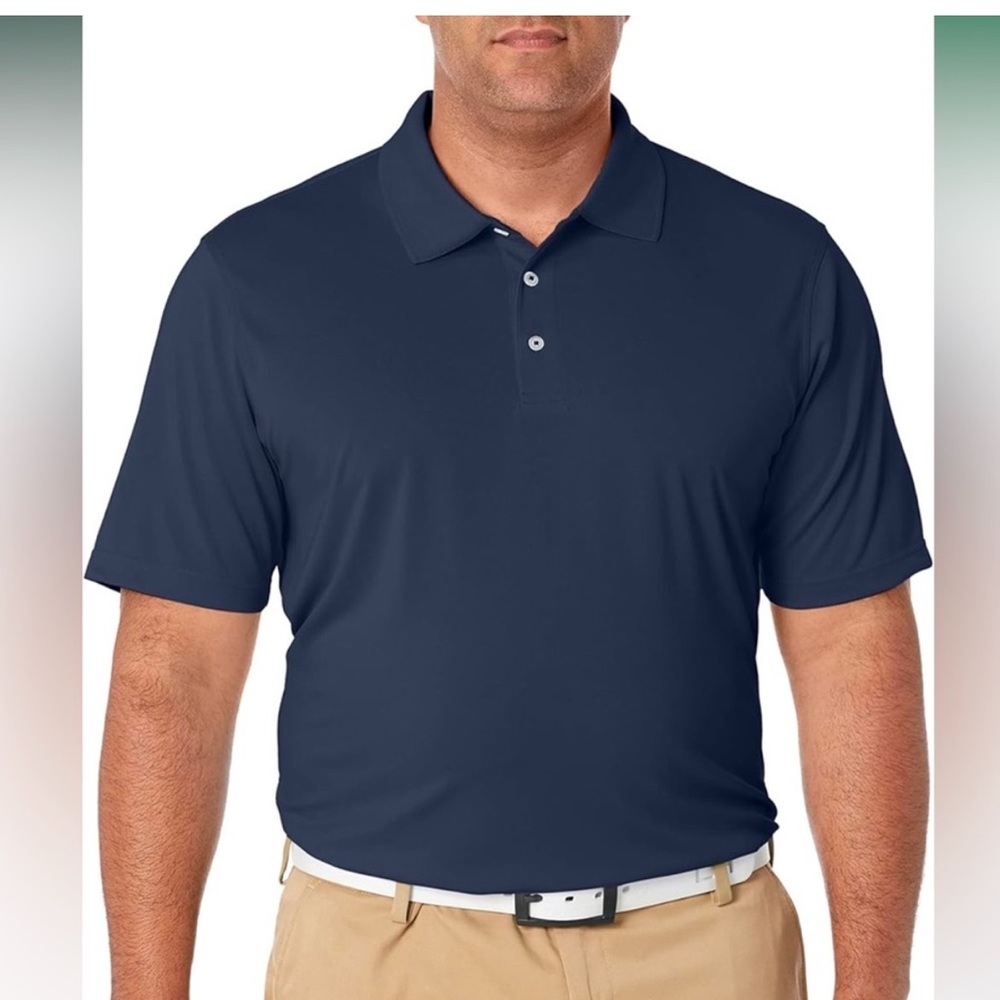 Amazon Essentials Men's Regular-Fit Quick-Dry Golf Polo L Shirt
